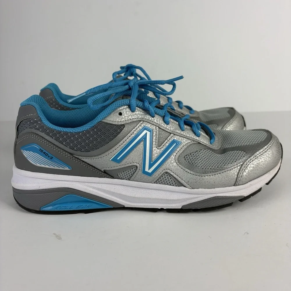 New Balance 1540v3 Silver Polaris W1540SP3 Women's 10.5 Men's 9.5 make In USA